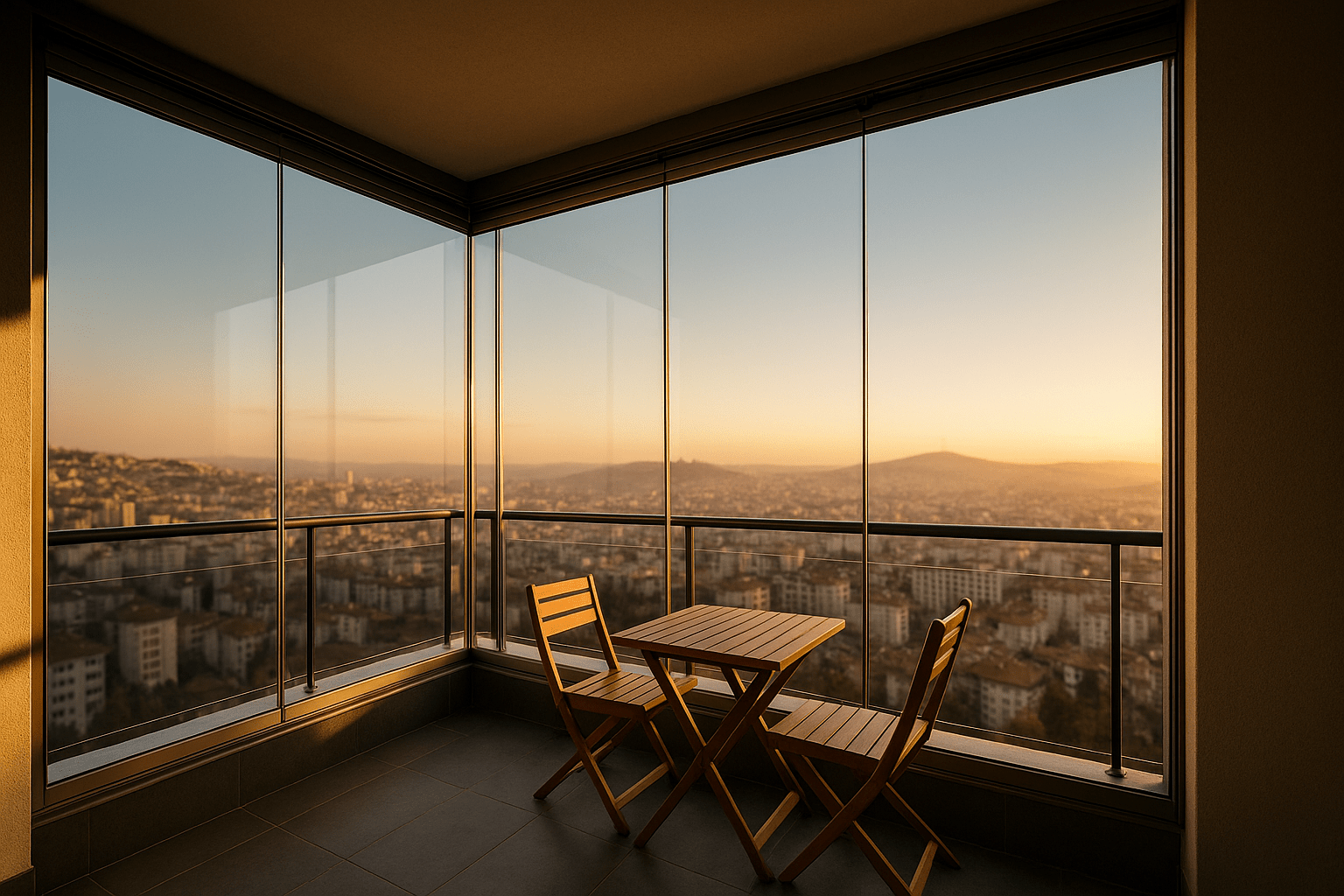 Cam Balkon
